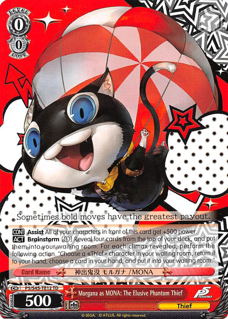 Morgana as MONA: The Elusive Phantom Thief (P5/S45-TE12 TD) - Persona 5