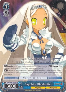 Sapphire Rhodonite (DG/EN-S03-E134 RR) - Disgaea