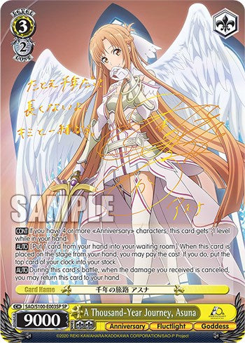 A Thousand-Year Journey, Asuna [Sword Art Online Animation 10th Anniversary]