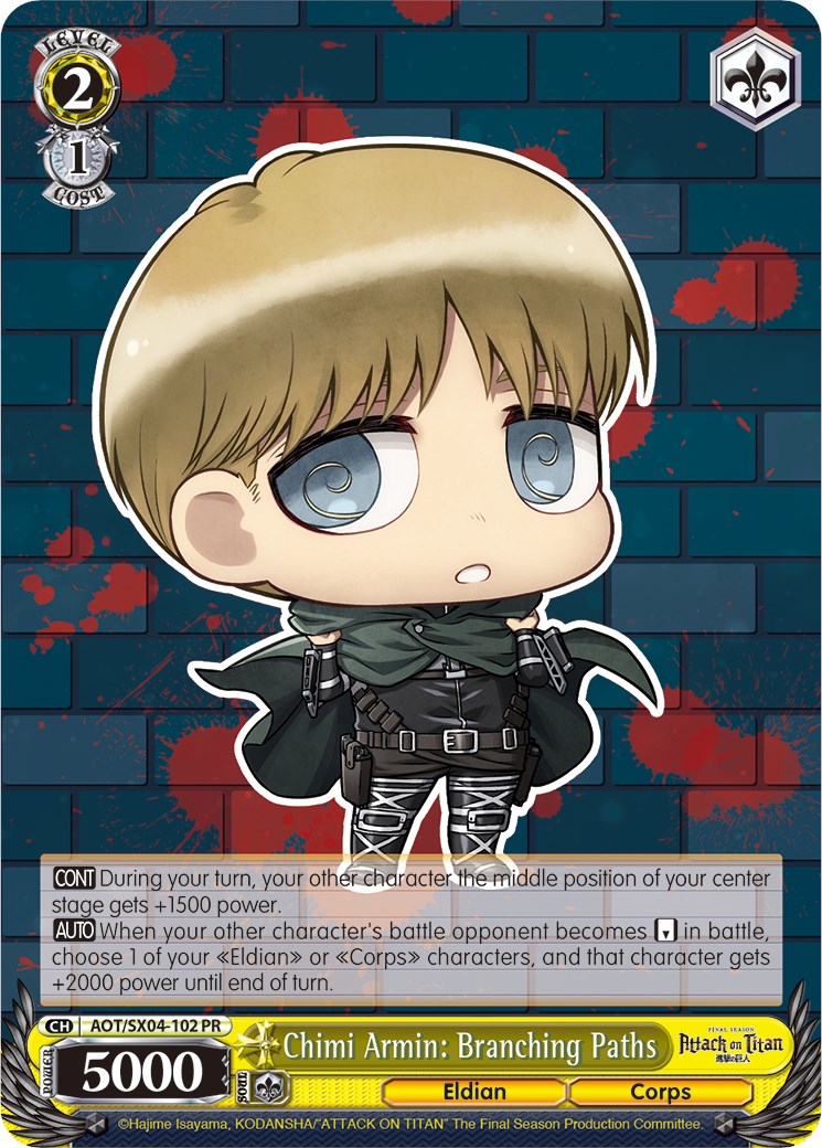 Chimi Armin: Branching Paths (AOT/SX04-102 PR) - Attack On Titan: Final Season