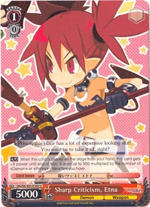 Sharp Criticism, Etna (DG/EN-S03-E105 U) - Disgaea