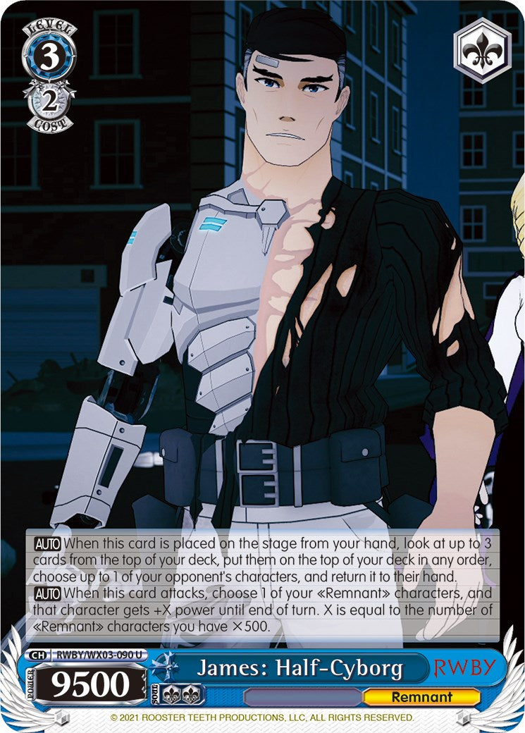 James: Half-Cyborg (RWBY/WX03-090 U) - RWBY