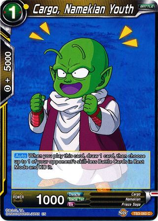 Cargo, Namekian Youth (TB3-060) [Clash of Fates]