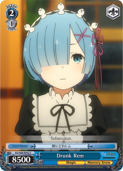 Drunk Rem (RZ/S68-E092 C) - Re:ZERO Memory Snow
