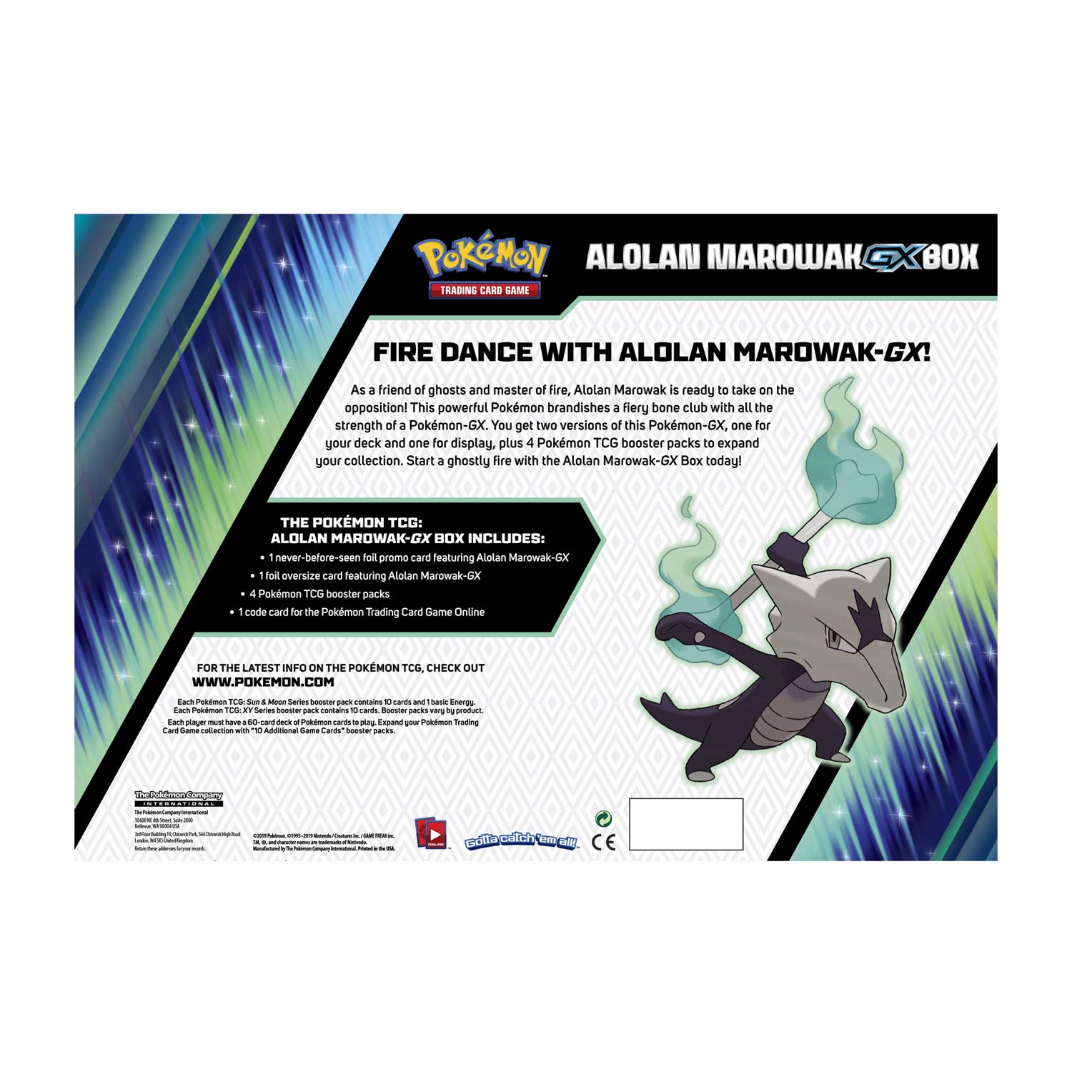 Sun & Moon: Unbroken Bonds - Alolan Marowak GX Box