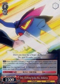 Only Clothing Ryuko Has, Senketsu (KLK/S27-E045 R) - KILL la KILL