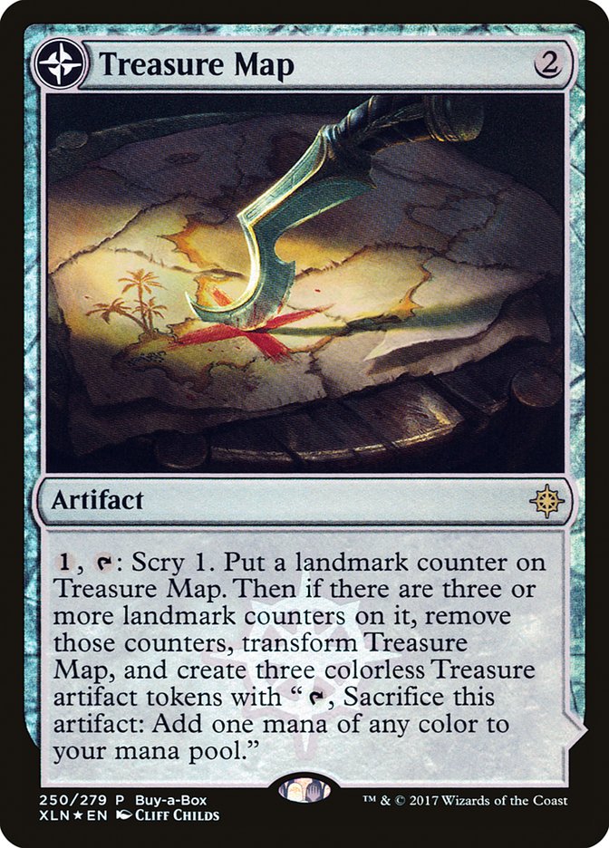Treasure Map // Treasure Cove (BABP-250) - XLN Treasure Chest: (compasslanddfc) Foil