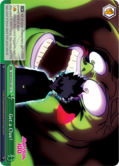 Get a Clue! (MOB/SX02-047 CC) - Mob Psycho 100