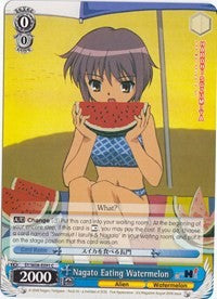 Nagato Eating Watermelon (SY/W08-E091 C) - The Melancholy of Haruhi Suzumiya