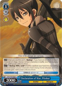 Declaration of War, Pitohui (GGO/S59-E080 U) - Gun Gale Online