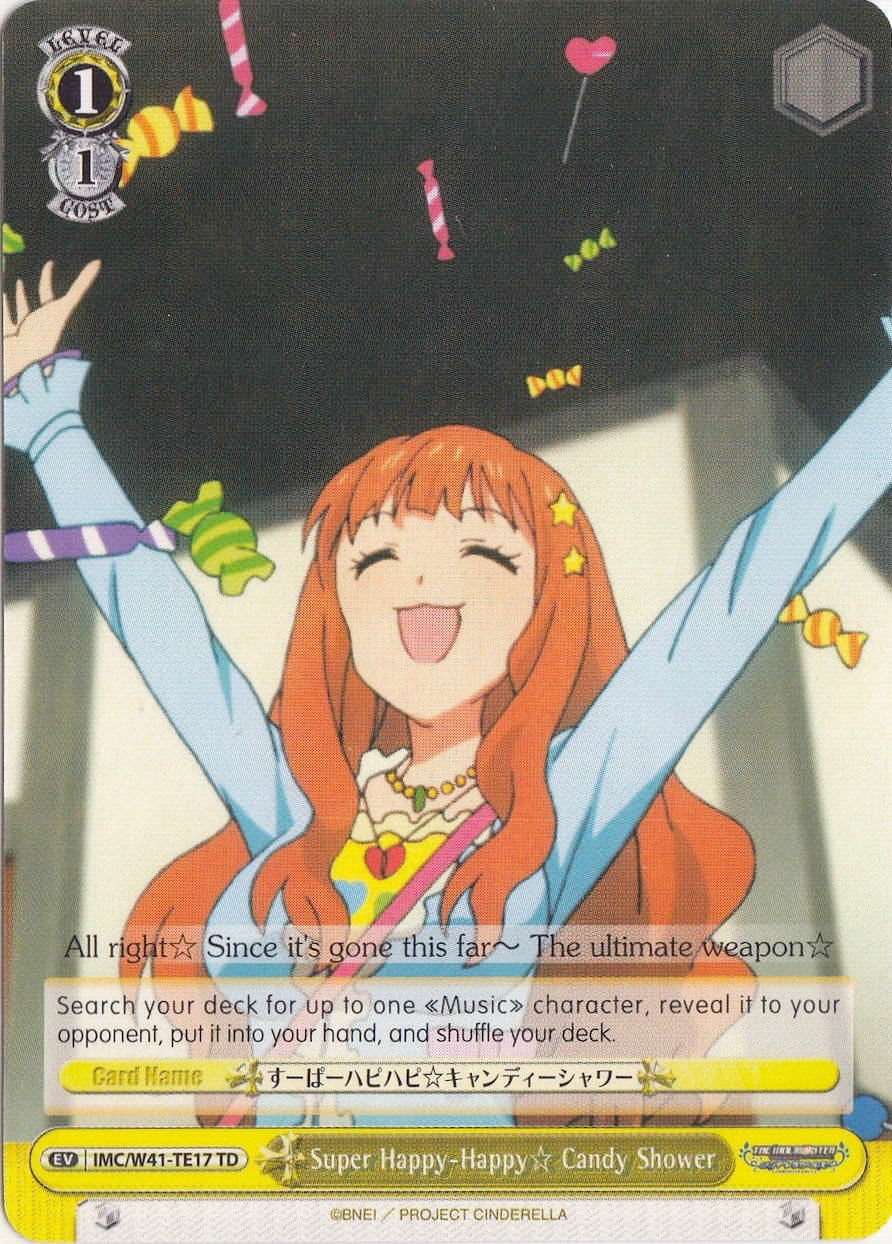 Super Happy-Happy Candy Shower (IMC/W41-TE17 TD) - The iDOLM@STER Cinderella Girls