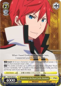 Reunion at the Royal Castle, Reinhard (RZ/S55-E012 U) - Re:ZERO Vol.2