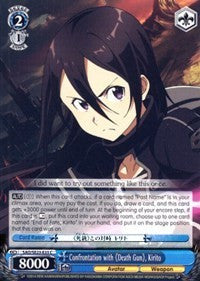Confrontation with Death Gun, Kirito (SAO/SE23-E33 C) - Sword Art Online II