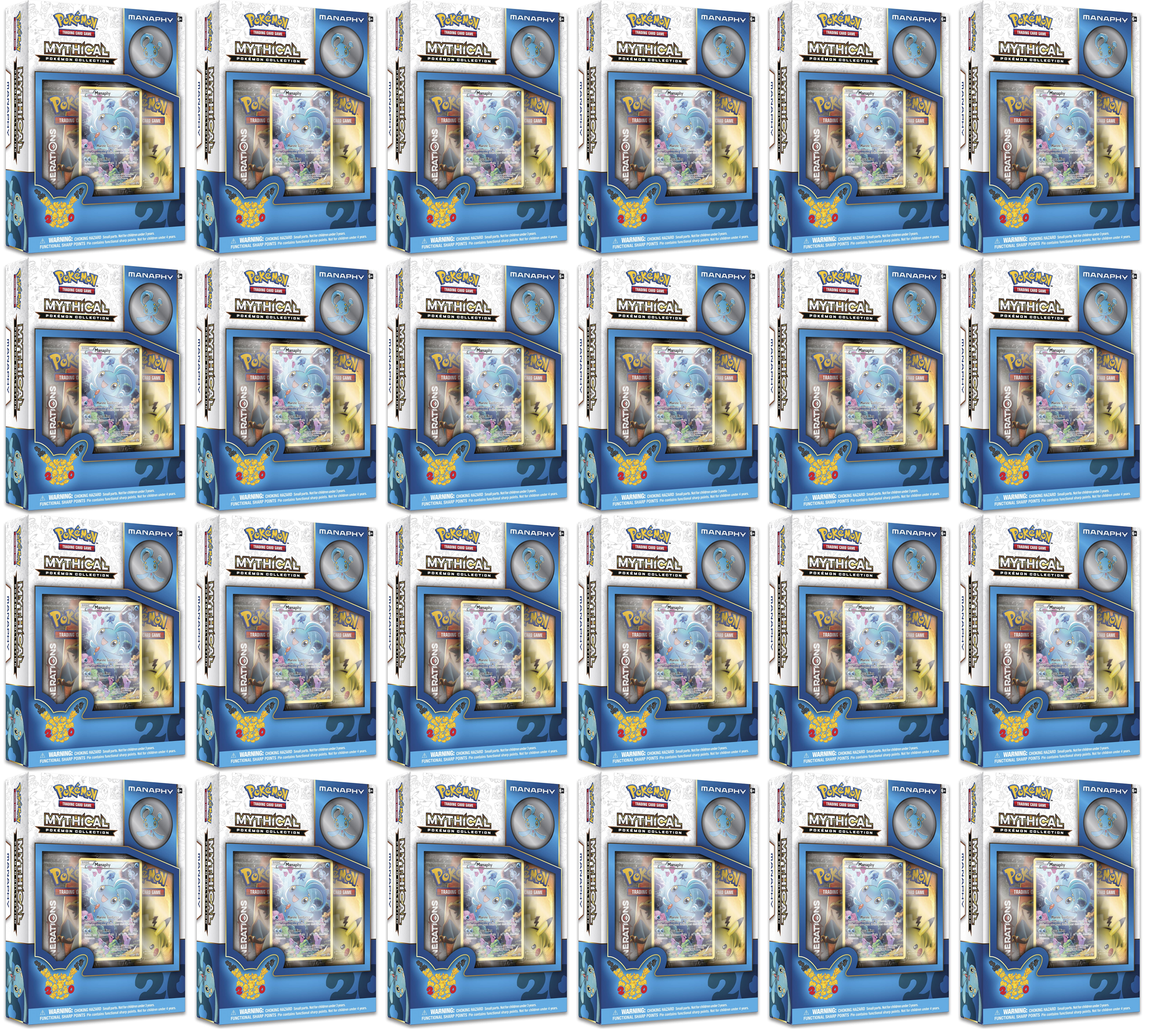 Generations - Mythical Pokemon Collection Case (Manaphy)