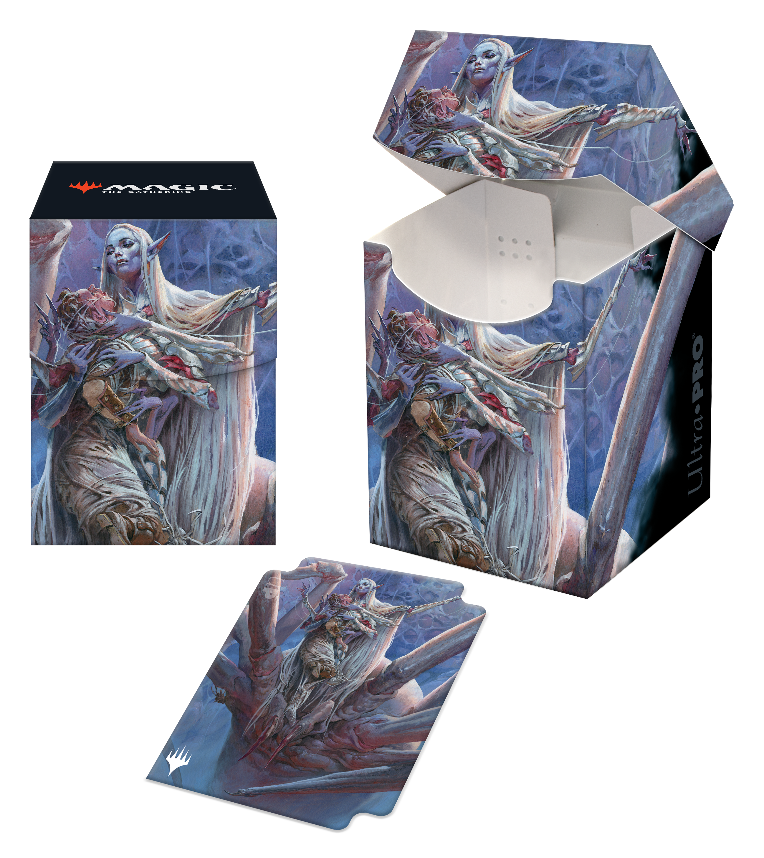 Ultra PRO: 100+ Deck Box - Adventures in the Forgotten Realms (Lolth, Spider Queen)