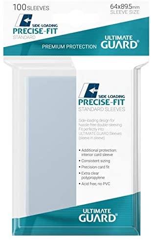 Ultimate Guard Precise Fit Side Loading Standard Size Sleeves 100-Count - Josh's Cards