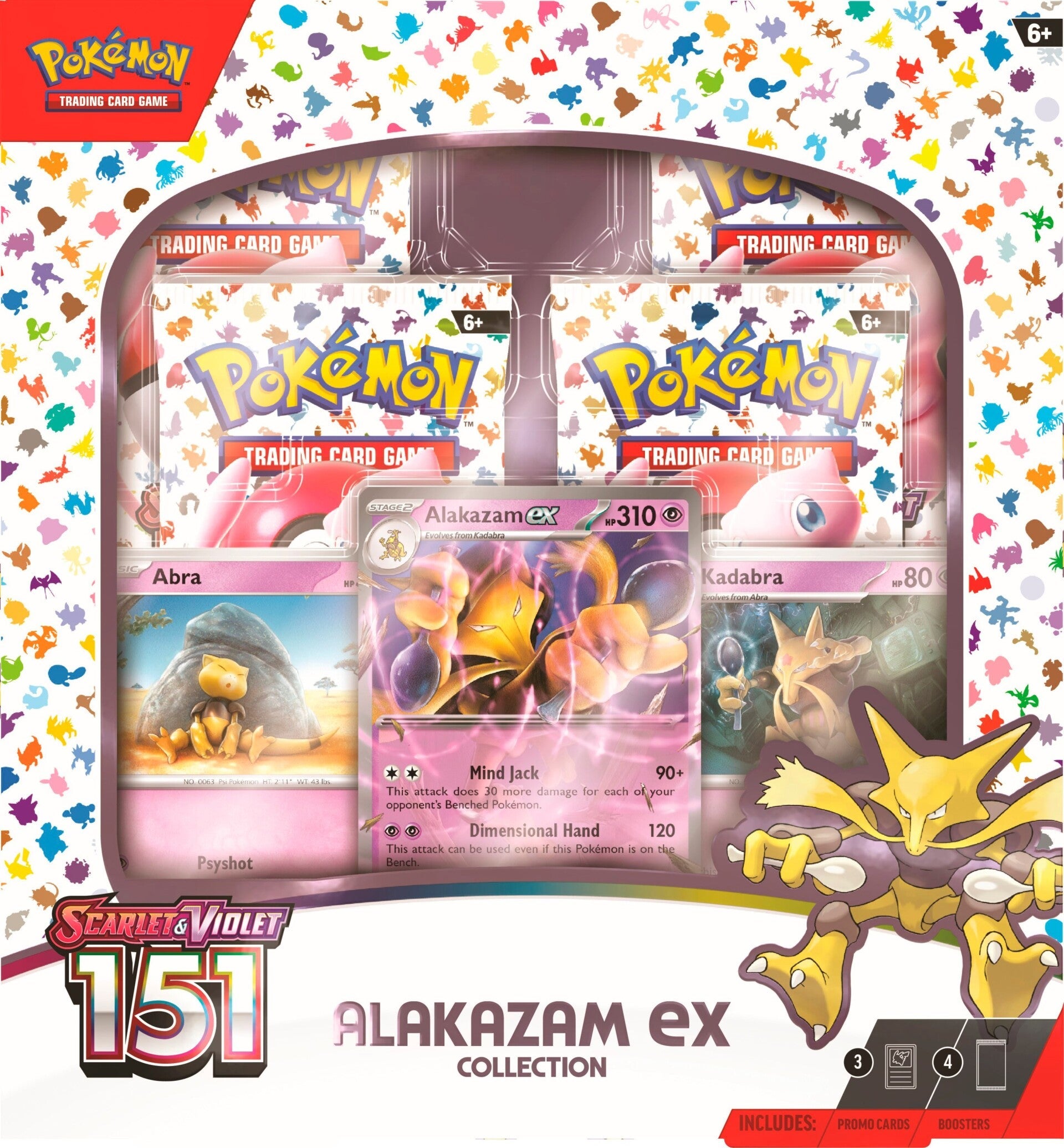 Pokemon: Scarlet & Violet 151 - Alakazam ex Box