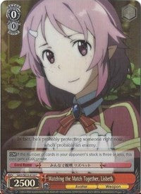 Watching the Match Together, Lisbeth (Parallel Foil) (SAO/SE23-E10 C) - Sword Art Online II