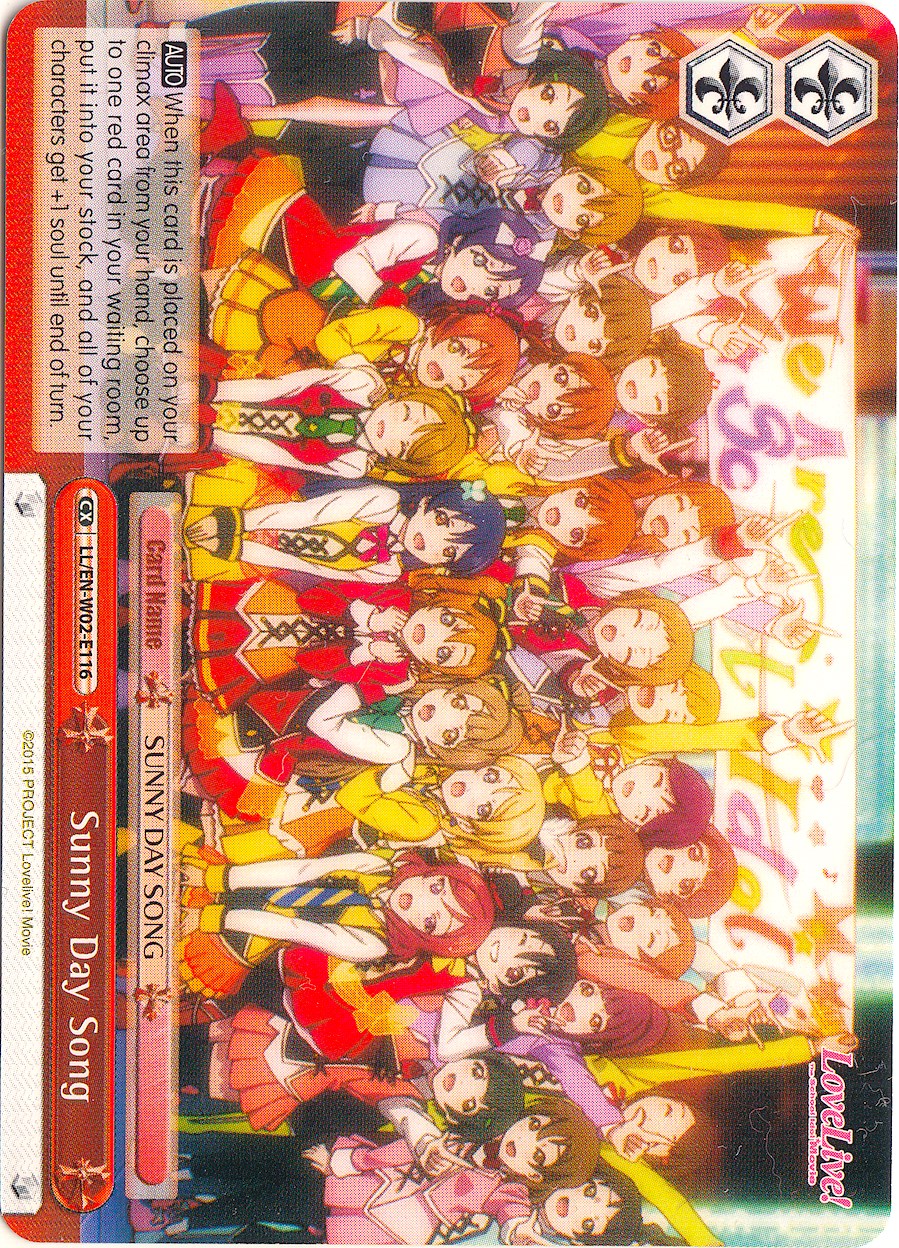 Sunny Day Song (LL/EN-W02-E116 CC) - Love Live! DX Vol.2