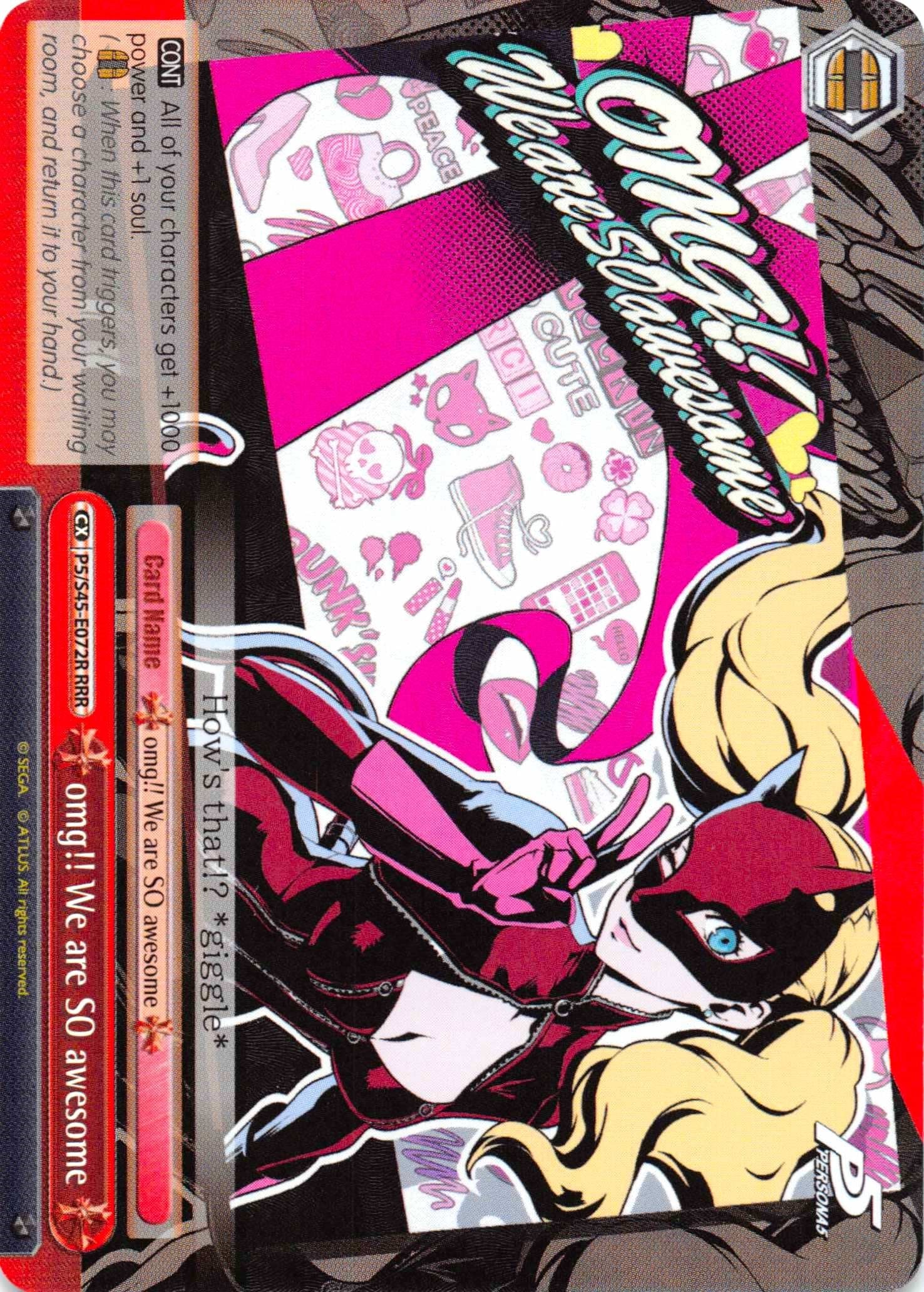 omg!! We are SO awesome (RRR) (P5/S45-E072R RRR) - Persona 5
