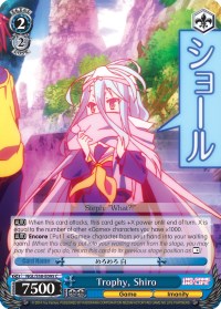 Trophy, Shiro (NGL/S58-E095 C) - No Game No Life