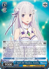 Half-Elf Maiden, Emilia (RZ/S46-E061 RR) - Re:ZERO
