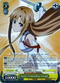 Asuna's Commanding Strength (SAO/S20-E007 R) - Sword Art Online