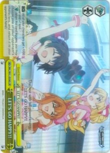LET'S GO HAPPY!! (SR) (IMC/W41-E036S SR) - The iDOLM@STER Cinderella Girls