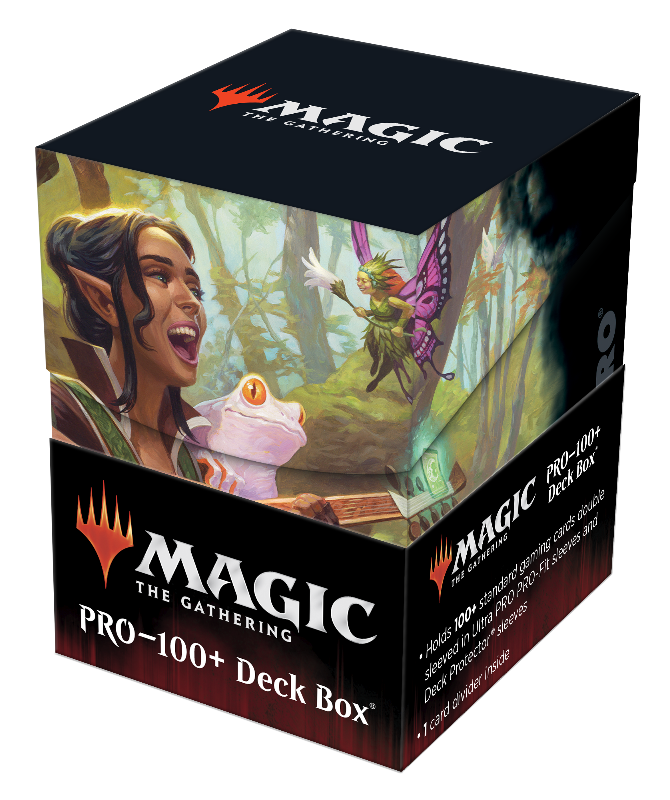 Ultra PRO: 100+ Deck Box - Adventures in the Forgotten Realms (Ellywick Tumblestrum)
