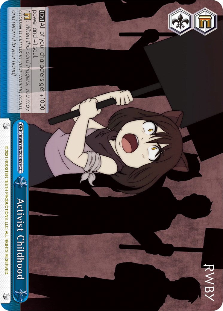 Activist Childhood (RWBY/WX03-099 CC) - RWBY