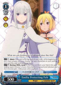 Emilia Protecting Felt (RZ/S55-E075 U) - Re:ZERO Vol.2