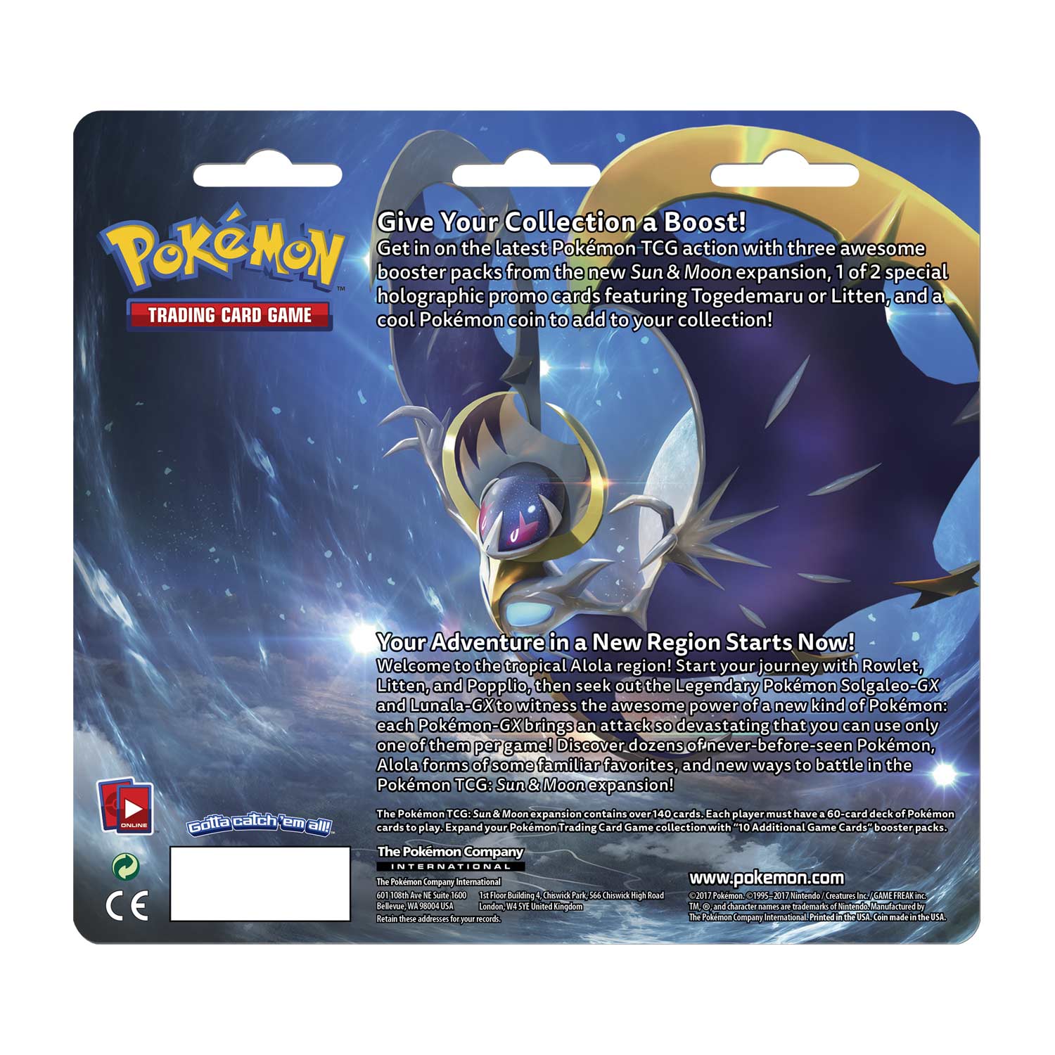 Sun & Moon - Premium 3-Pack Blister (Litten)