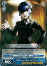 Full Power Follow Up, Naoto (P4/EN-S01-074 R) - Persona 4 ver.E
