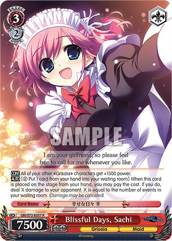 Blissful Days, Sachi (GRI/S72-E057 R) - The Fruit of Grisaia