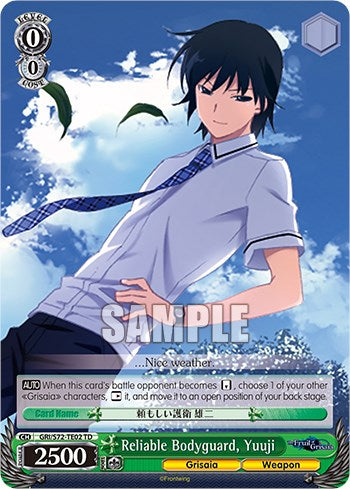 Reliable Bodyguard, Yuuji (GRI/S72-TE02 TD) - The Fruit of Grisaia