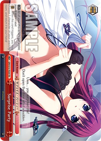 Surprise Party (GRI/S72-TE20 TD) - The Fruit of Grisaia