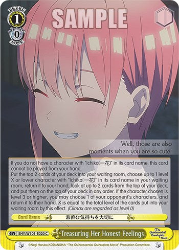 Treasuring Her Honest Feelings (5HY/W101-E020 C) - The Quintessential Quintuplets Movie
