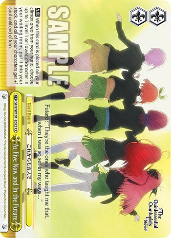 As Five Now and In the Future (5HY/W101-E023 CC) - The Quintessential Quintuplets Movie