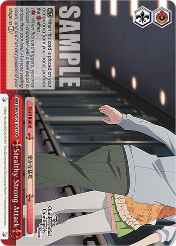Stealthy Strong Attack (5HY/W101-E074 CR) - The Quintessential Quintuplets Movie