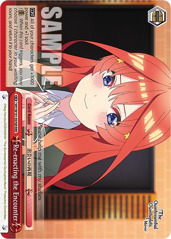 Re-enacting the Encounter (RRR) (5HY/W101-E076R RRR) - The Quintessential Quintuplets Movie