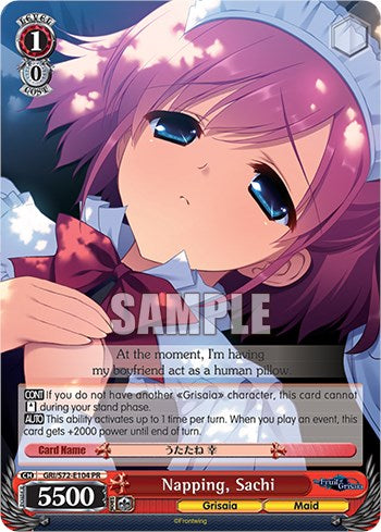Napping, Sachi (GRI/S72-E104 PR) - The Fruit of Grisaia