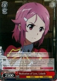 Realization of Love, Lisbeth (SAO/S26-E048 U) - Sword Art Online Vol.2
