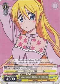 Weekend Date, Chitoge (NK/W30-E005 R) - NISEKOI -False Love-