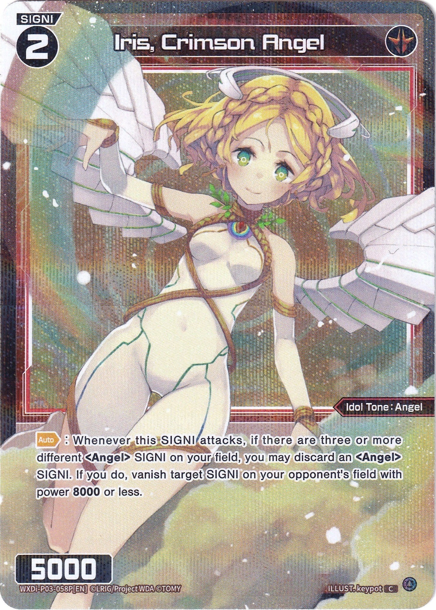 Iris, Crimson Angel (Parallel Foil) (WXDi-P03-058P) [Standup Diva]