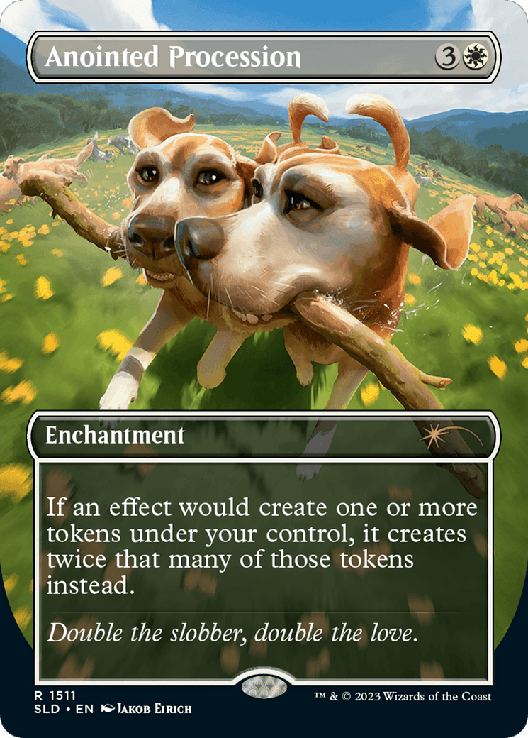 Anointed Procession // Anointed Procession [Secret Lair Commander Deck: Raining Cats and Dogs] - Josh's Cards