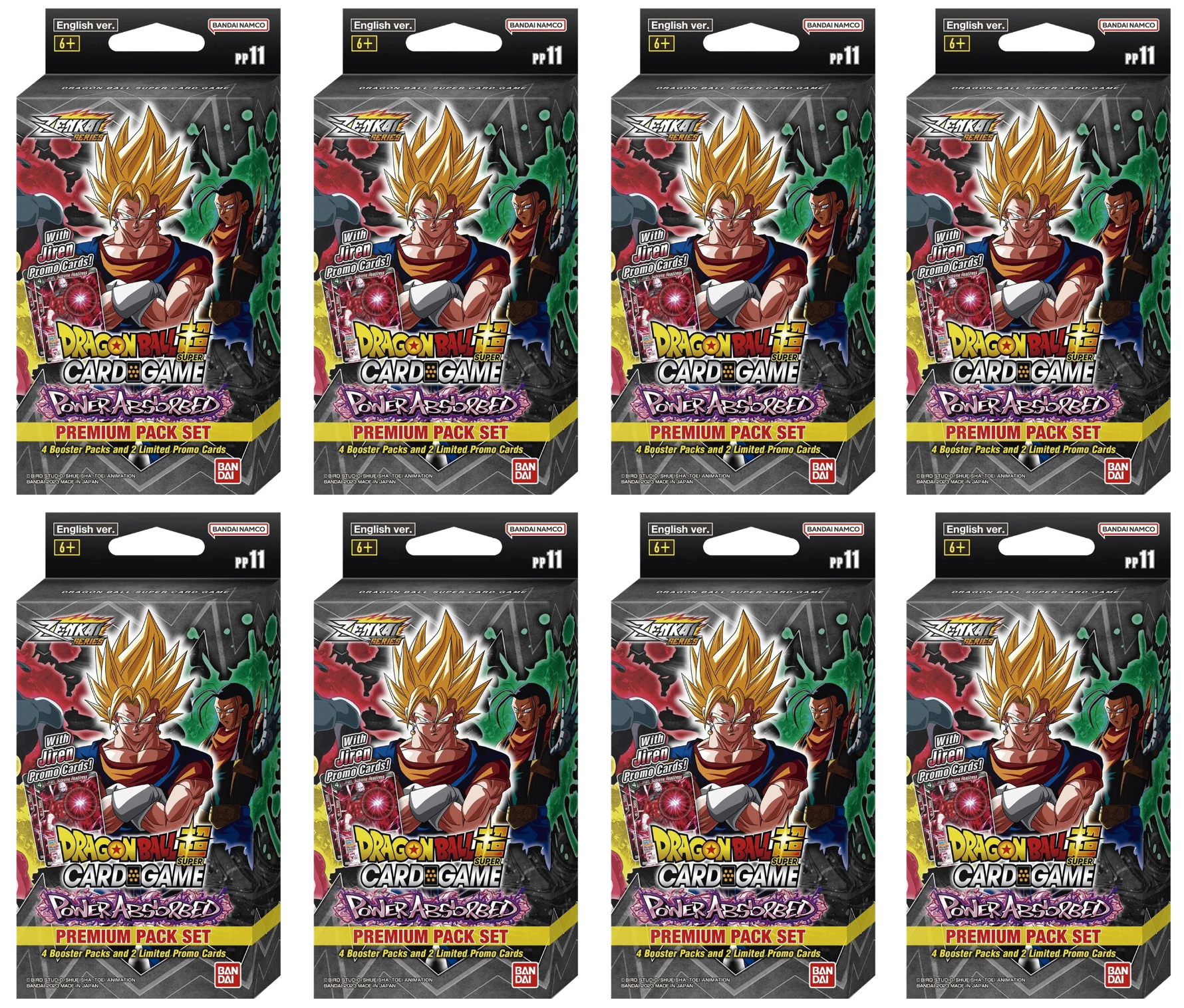 Zenkai Series: Set 03 - Premium Pack Set 11 Display