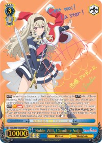 Noble Will, Claudine Saijo (SSP) (RSL/S56-E068SSP SSP) - Revue Starlight