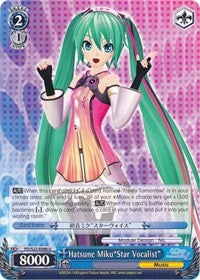 Hatsune Miku"Star Vocalist" (PD/S22-E088 U) - Hatsune Miku -Project DIVA- f