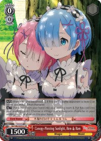 Canopy-Piercing Sunlight, Rem & Ram (SR) (RZ/S46-E035S SR) - Re:ZERO