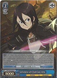 Confrontation with Death Gun, Kirito (Parallel Foil) (SAO/SE23-E33 C) - Sword Art Online II